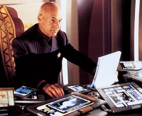 Picard had accidentally added a 0 to his iPad order