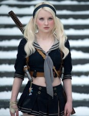 Babydoll in the snow