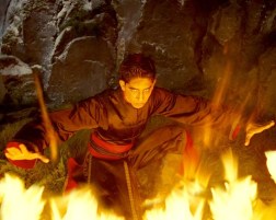 Dev Patel, not on fire