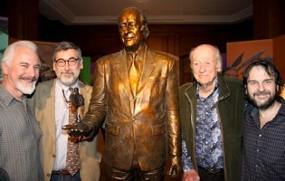 Ray Harryhausen and admirers