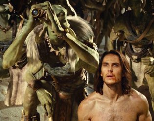 Even with this telescope I can't make out what's going on