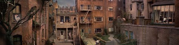 Rear Window courtyard