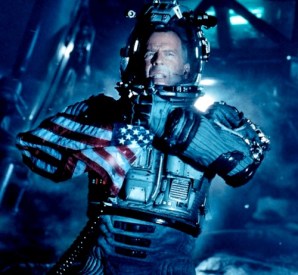 Bruce Willis flashes