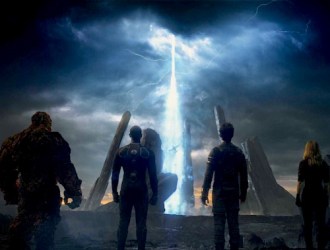 Beam of blue light shooting into the sky? Never seen that before...