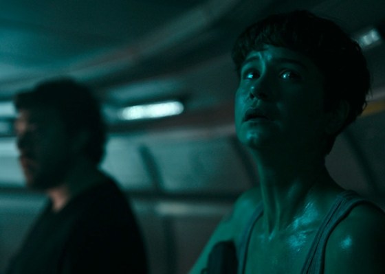 In space, no one can see you look worried...