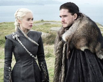 Jon and Dany, sitting in a tree...