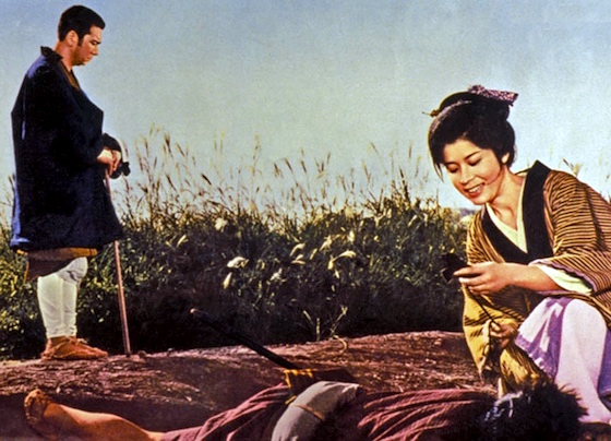 Zatoichi on a road, literally