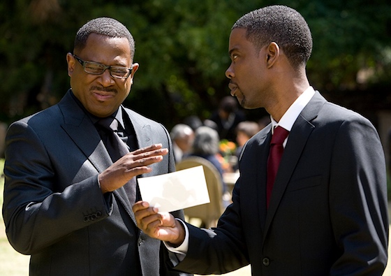 I guess he's showing him the screenplay