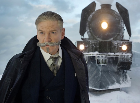 The star of the film: Branagh's moustache