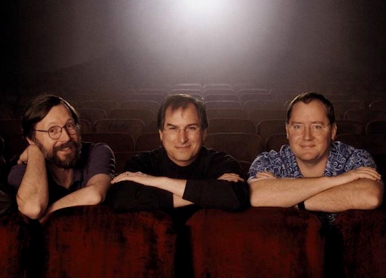 Ed Catmull, Steve Jobs and John Lasseter