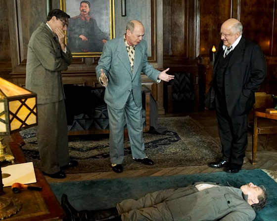 Over Stalin's dead body! Over Stalin's dead body!